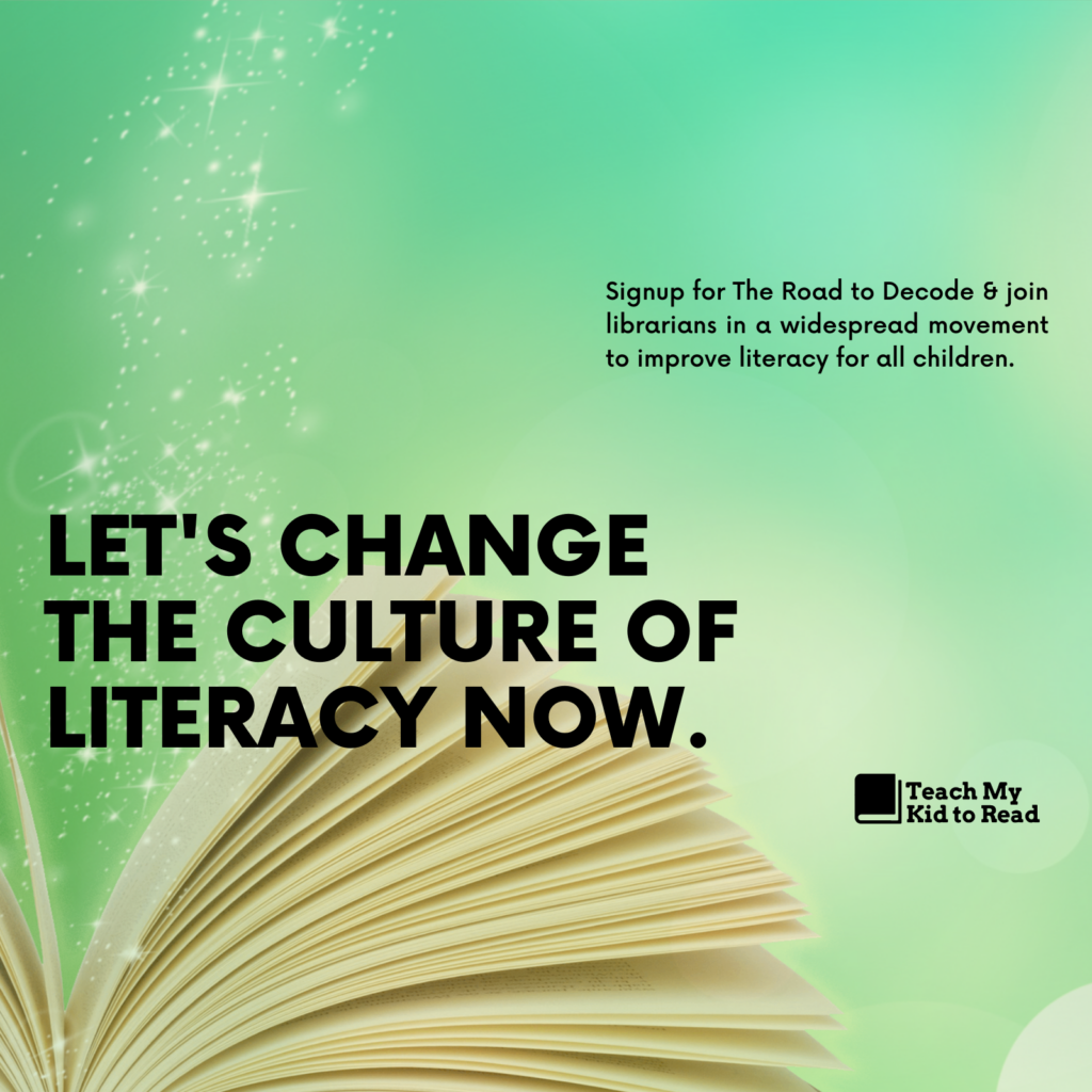 Calling all Library Literacy Leaders - Teach My Kid To Read